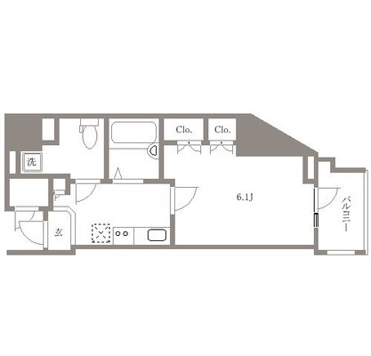 新板橋 マンション 1K
