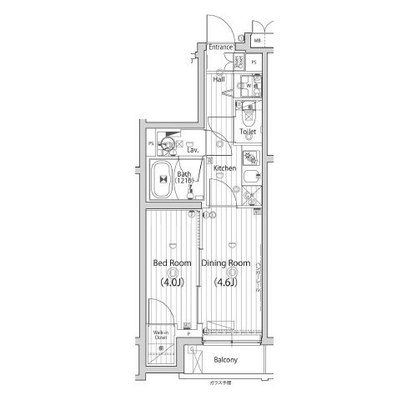 新板橋 マンション 1DK