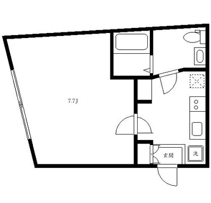 新板橋 マンション 1K