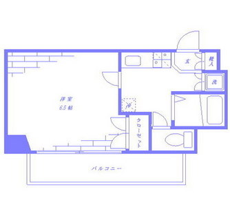 東京都北区滝野川５丁目 賃貸マンション 1K