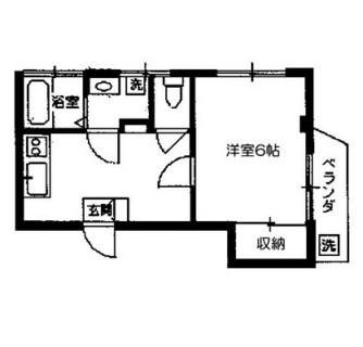 東京都北区滝野川７丁目 賃貸マンション 1K