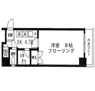 東京都北区滝野川６丁目 賃貸マンション 1DK