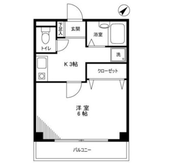 東京都豊島区上池袋４丁目 賃貸マンション 1K