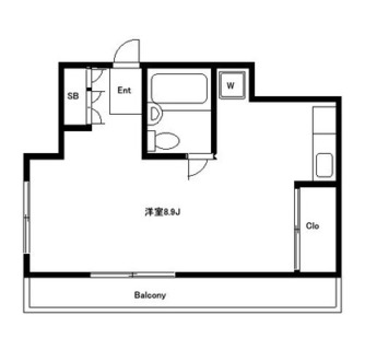 東京都板橋区板橋１丁目 賃貸マンション 1R