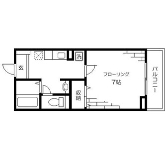 東京都北区滝野川６丁目 賃貸マンション 1K