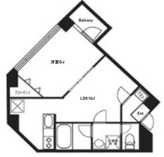 東京都豊島区池袋本町４丁目 賃貸マンション 1LDK