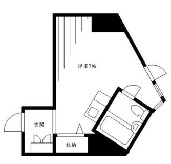 東京都板橋区板橋１丁目 賃貸マンション 1R