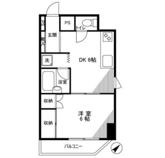 東京都北区滝野川６丁目 賃貸マンション 1DK