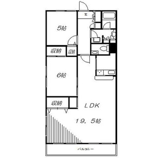 東京都北区滝野川７丁目 賃貸マンション 2LDK