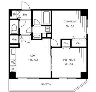 東京都板橋区板橋１丁目 賃貸マンション 1LDK