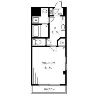 東京都板橋区板橋１丁目 賃貸マンション 1K