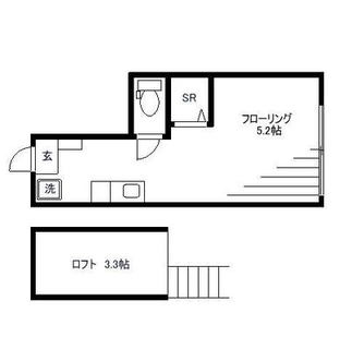 東京都豊島区池袋本町４丁目 賃貸アパート 1R