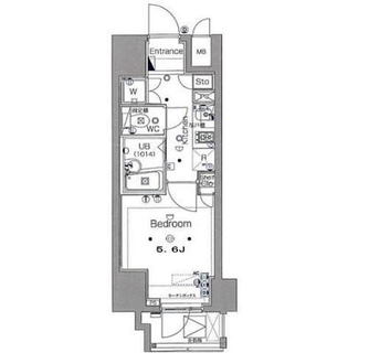 東京都北区滝野川５丁目 賃貸マンション 1K