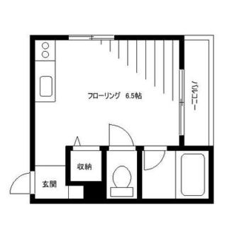 東京都北区滝野川５丁目 賃貸アパート 1R