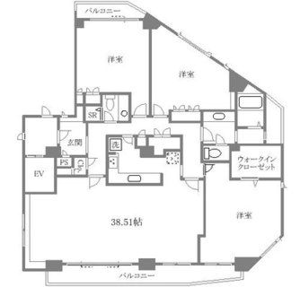 東京都板橋区板橋１丁目 賃貸マンション 3LDK