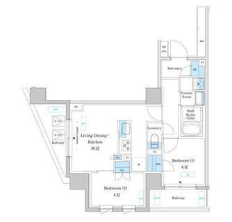 東京都板橋区板橋２丁目 賃貸マンション 2LDK